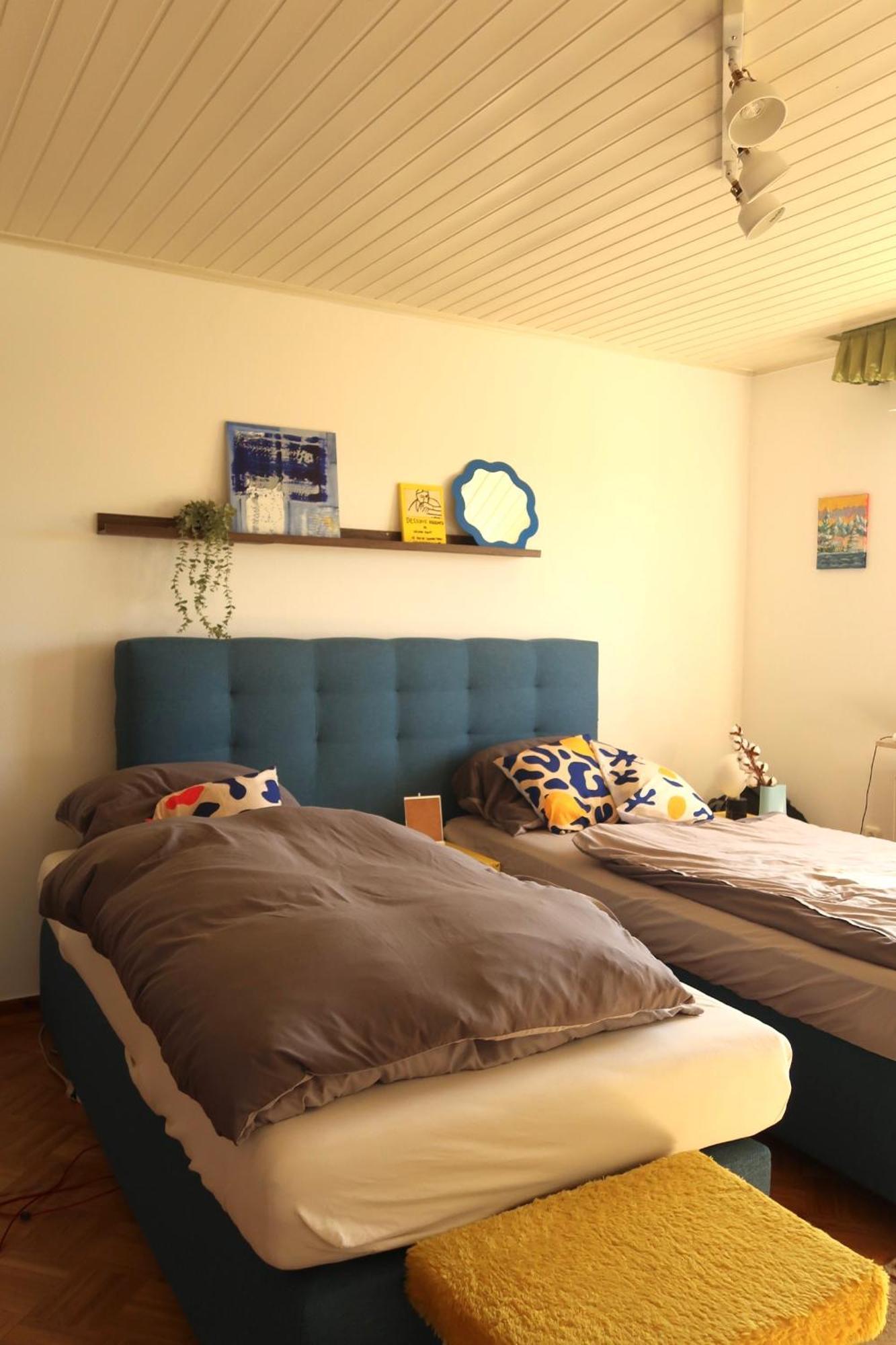Homestay - Panoramablick Ueber Buedingen Ngoại thất bức ảnh